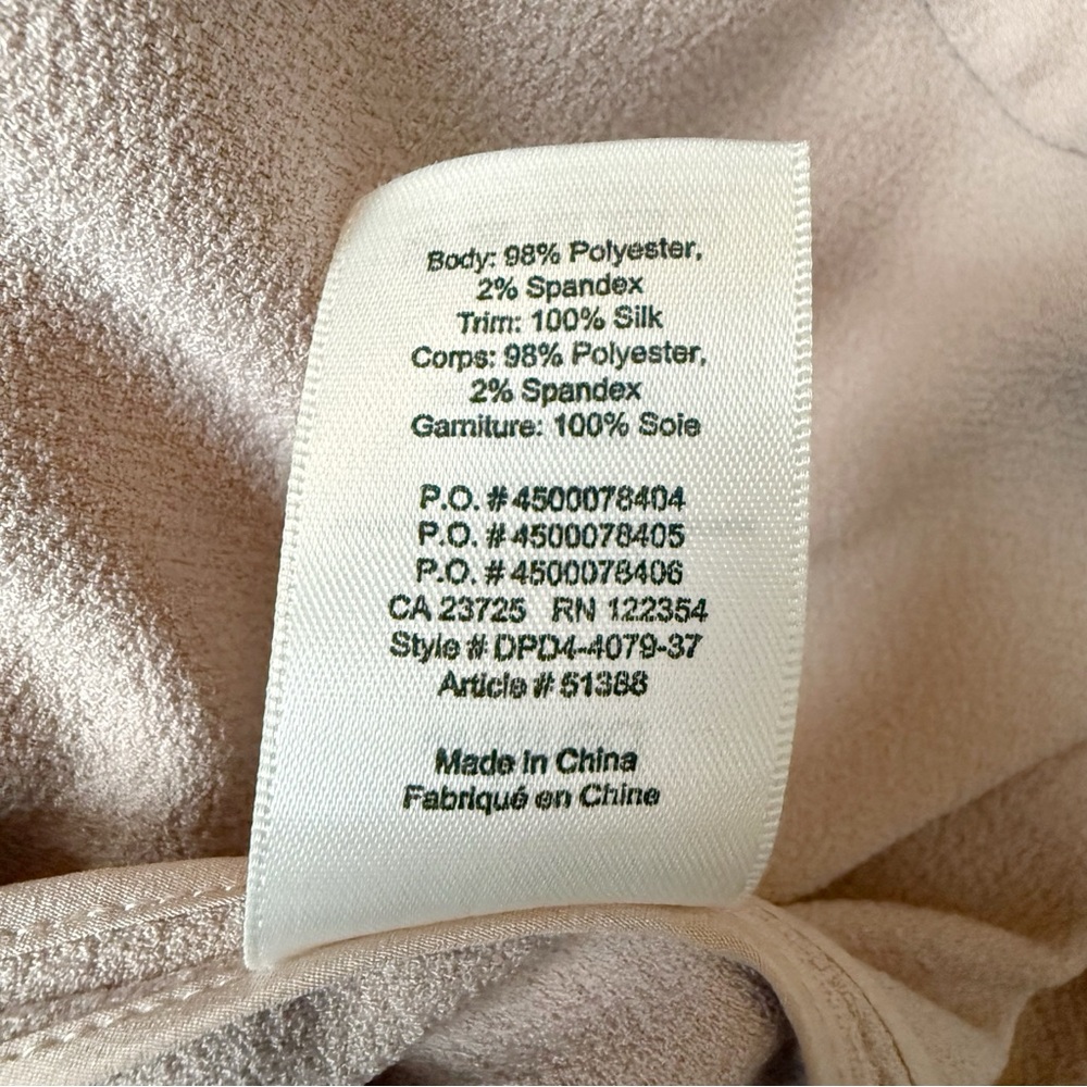 Wilfred Aritzia Woman Pastel Pink Open Blazer Jacket US0 Classic Preppy Office - Picture 7 of 7